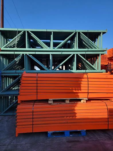Used 8'9" TEARDROP PALLET RACKING BEAMS !