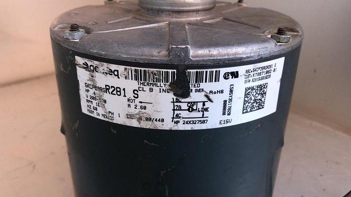 Used GENTEQ MOTOR ELECTRIC 0.4 HP GENTEQ 5KCP39RGR281 S !
