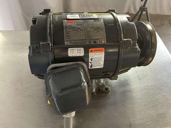 Used DAYTON INDUSTRIAL MOTOR, 2NKY6B, HP 3 !