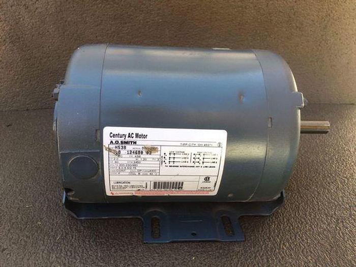 Used CENTURY AC MOTOR 2 HP, H538 !