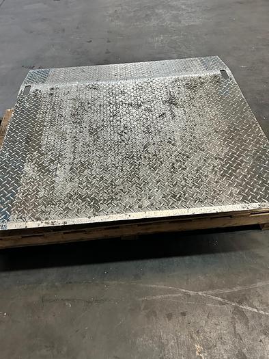 Used 4FT ALUMINIUM HEAVY DUTY FORKLIFT LOADING DECK RAMP 