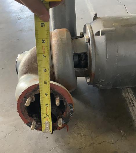 Used BALDOR WATER PUMP, 36L582X100; 5HP; 3PH; 3435 RPM !