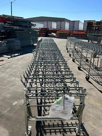 Used FMH NESTAFLEX 226 GRAVITY SKATE WHEEL CONVEYOR