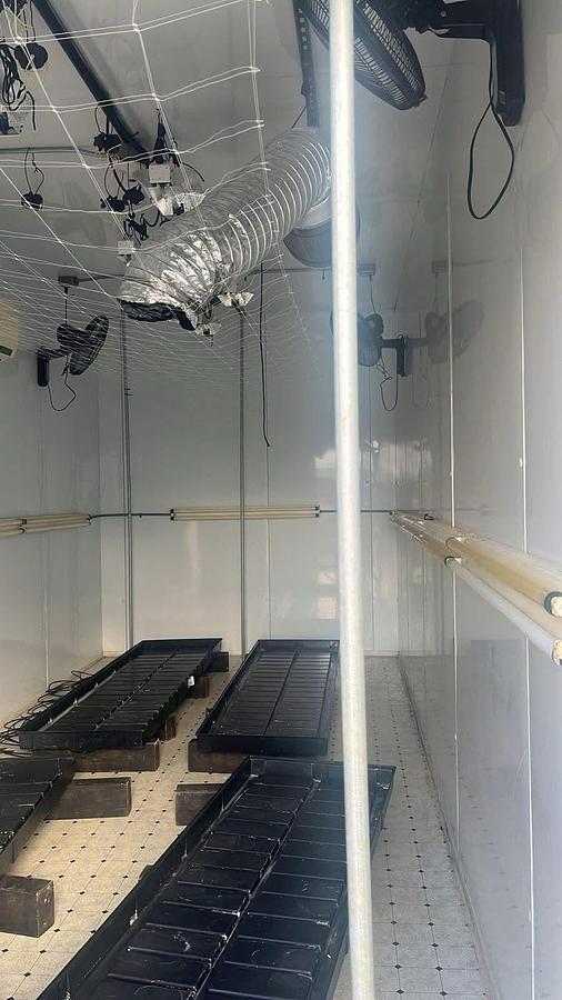 Used 20 FT WALKING COOLER BOX, PORTABLE OR STATIONARY