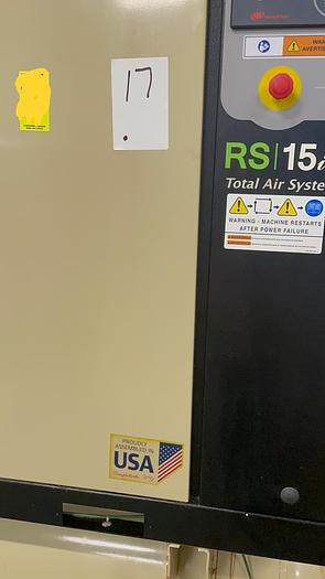 Used INGERSOLL-RAND AIR COMPRESSOR