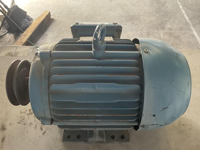 Used WEG ELECTRIC MOTOR,  00152ET3E182T-W22, HP 1.5, PH: 3; VOLTS: 208/230-460; RPM: 1165!