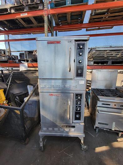 Used BLODGETT DOUBLE DECK HALF SIZE CONVECTION OVEN !