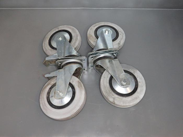 Used 6" SWIVEL CASTERS