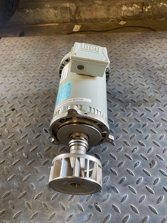 Used WEG NEMA PREMIUM 2 HP ELECTRIC MOTOR – 3 PHASE, 230/460V, TEFC, IP55