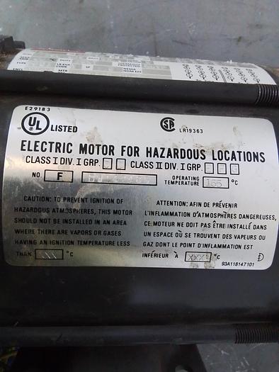 Used DAYTON ELECTRIC MOTOR, 1/3 HP; 3 PH; 1725&1425 RPMS; 3N367D !