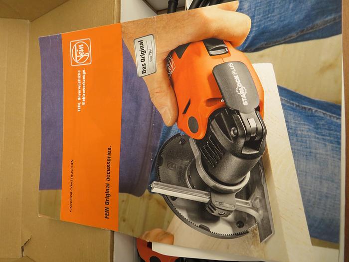 Used OSCILLATING MULTI TOOL 350 FEIN MM 500 PLUS MULTIMASTER START CORDED!