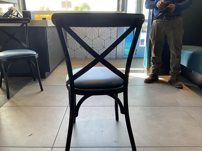 Used CROSS BACK DINNING CHAIR ANTIQUE !