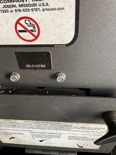 Used GRAY OIL FILTER CRUSHER, QP-50