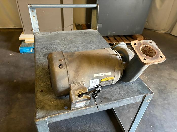 Used BALDOR WATER PUMP; 5HP, 460 VOLT, 3450 RPM, MODEL 36L582X100