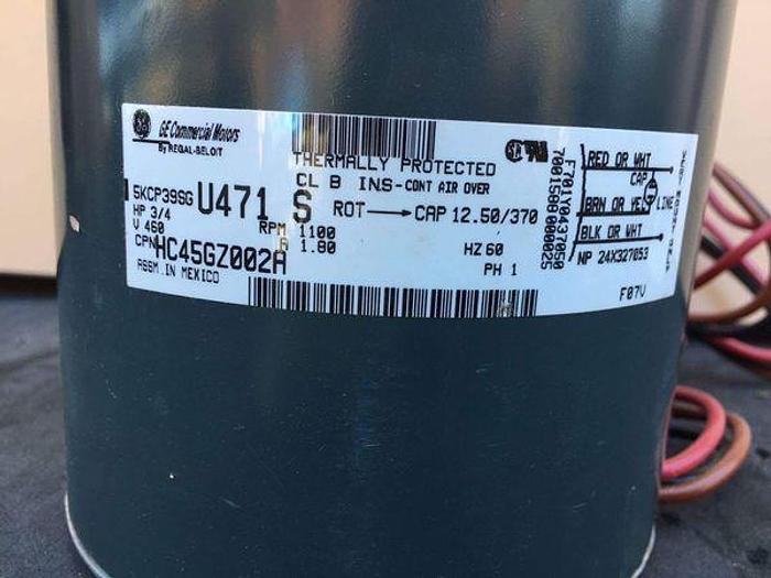 Used GE MOTORS BLOWER MOTOR 3/4 HP; 1 PH; 1100 RPMS; GE 5KCP39SGU471 S !