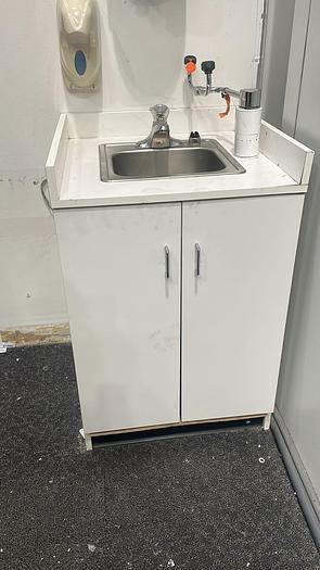 Used SINK WITH EMERGENCY EYE WASH STATION