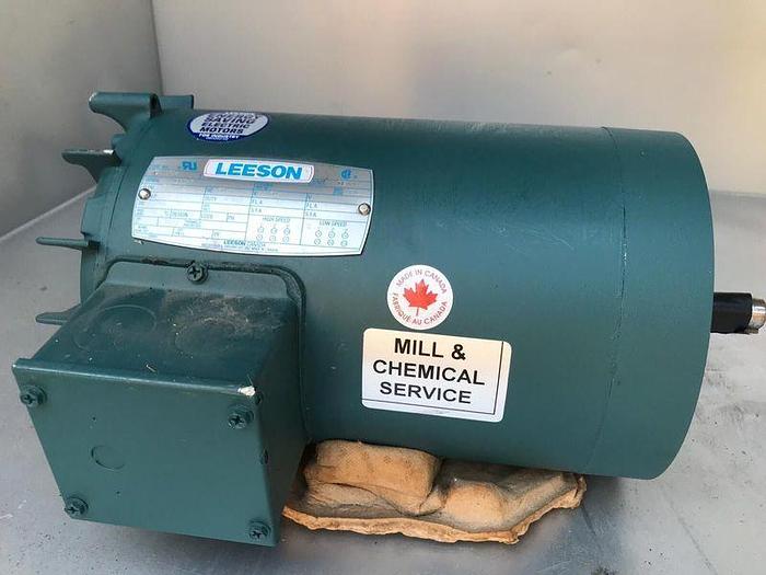 LEESON MOTOR 0.5/.13 HP, C010784 !