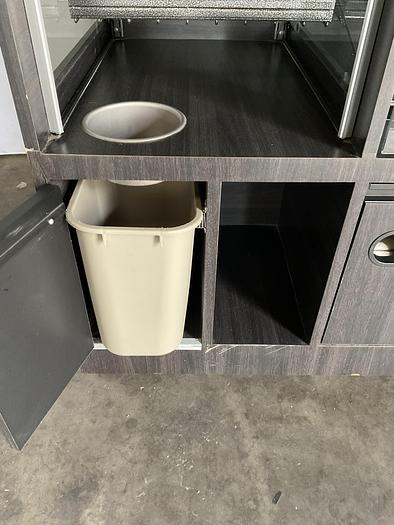 Used DRY BAKERY DONUT BAGEL DISPLAY MERCHANDISER LED LIGHTING