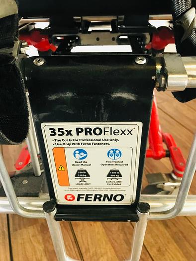 Used FERNO MEDICAL 35X PROFlEXX AMBULANCE STRETCHER !
