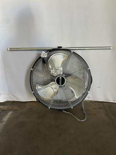 Used HIGH VELOCITY FLOOR FAN 20-IN 3-SPEED INDOR.