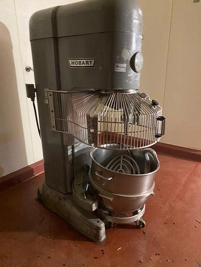Used 80QT HOBART MIXER, STAINLESS STEEL BOWL !