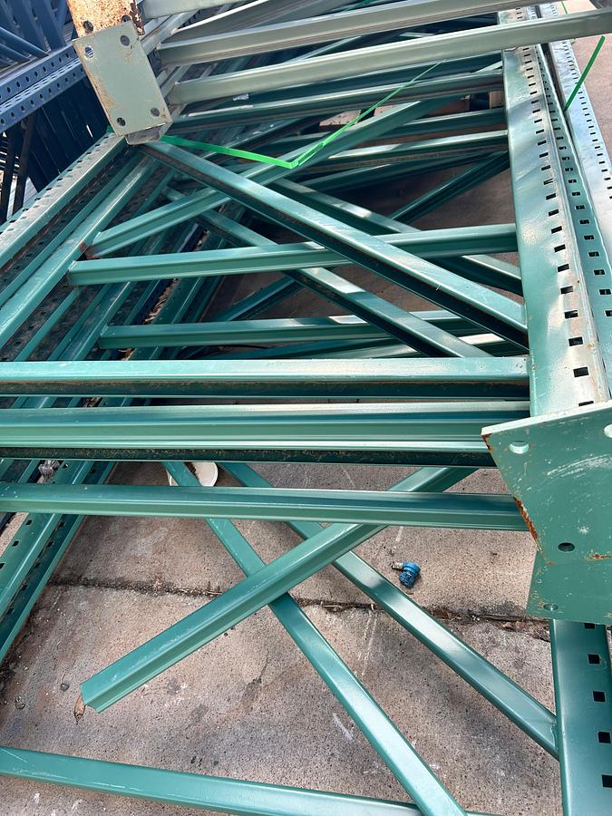 Used 20 FT BY 42 IN TEARDROP UPRIGHTS !