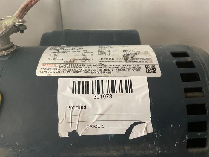 Used LEESON MP4P17DJ7F,HP1/2;PH1;V115;RPM1625 !