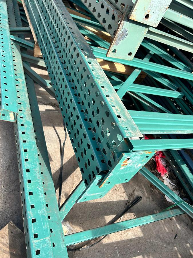 Used 20 FT BY 42 IN TEARDROP UPRIGHTS !