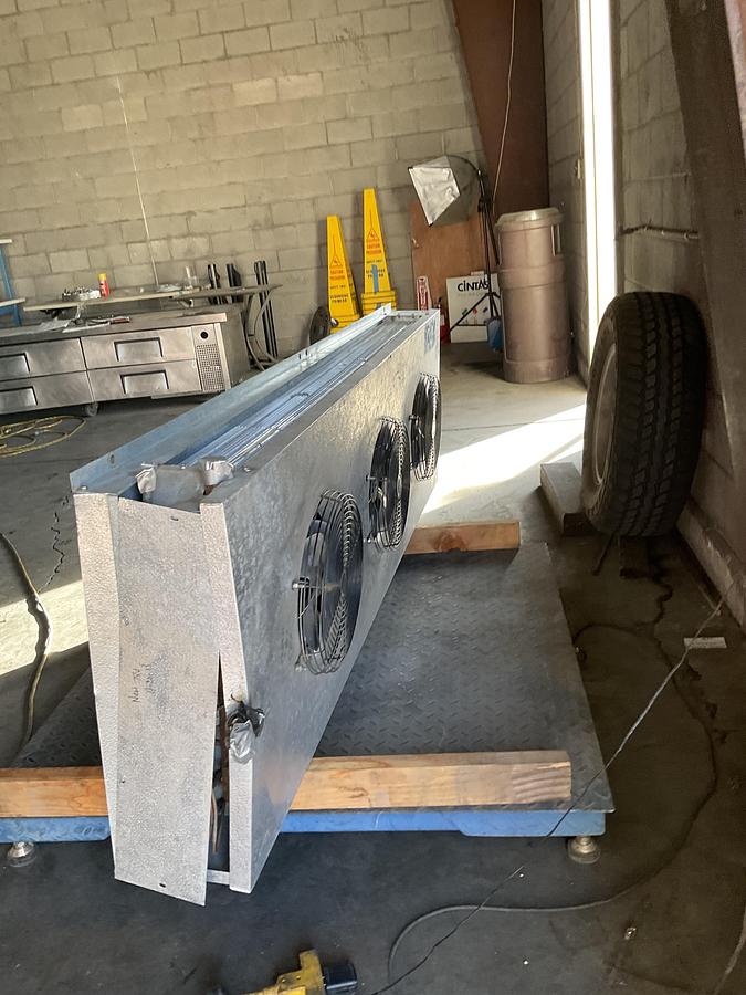 Used KRACK UNIT COOLER / EVAPORATOR – MODEL LH-34-100 EDL PSC 208-230/1 T