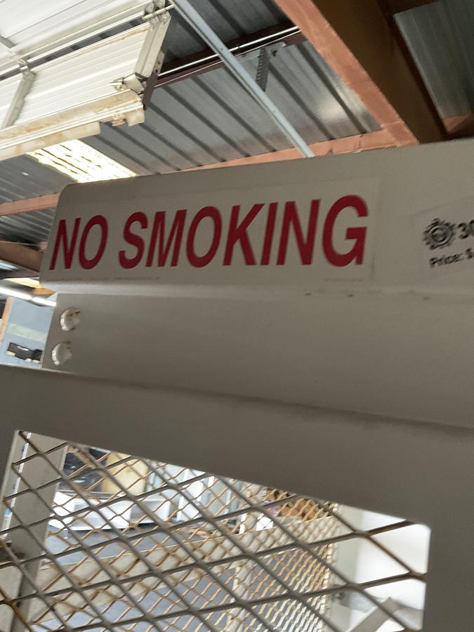 Used PROPANE STORAGE SAFETY CAGE – STEEL MESH ENCLOSURE