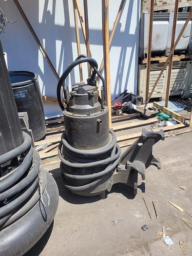 Used ITT FLYGT SUMERGIBLE PUMP.