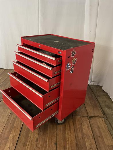 Used FIVE DRAWER ROLLING TOOL CABINET !