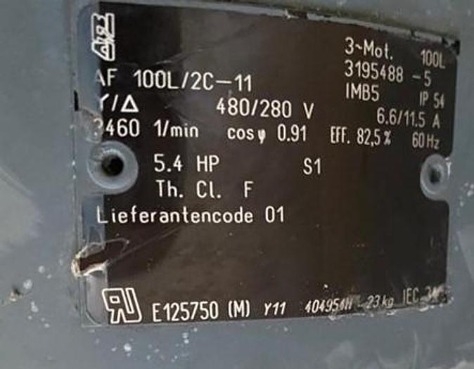 Used RU WATER PUMP 5.4 HP RU E125750 !