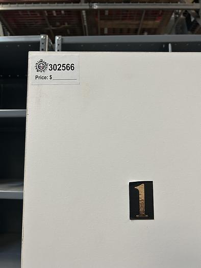 Used 4  DOOR LOCKER WOODEN WARDROBE CABINET !