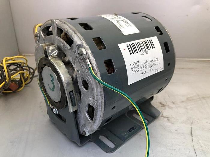 Used GENTEQ ELECTRIC MOTOR 1 HP, 1 PH, 5KCP39SGU661CS !