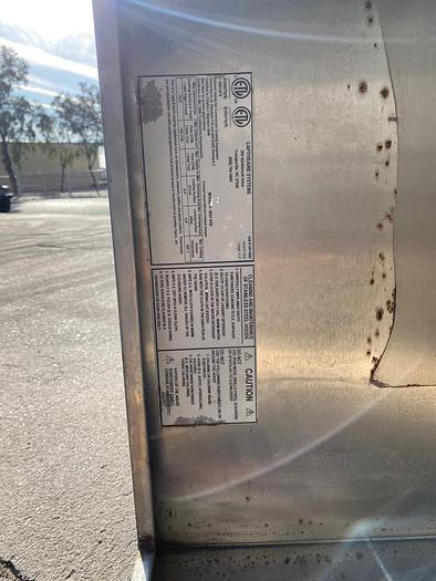 Used STAINLESS STEEL STEAM HOOD