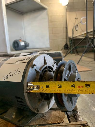 Used MOTOR MARTHON ELECTRIC 3 PHASE; 1725 RPM; QJ 56T17D15640A !