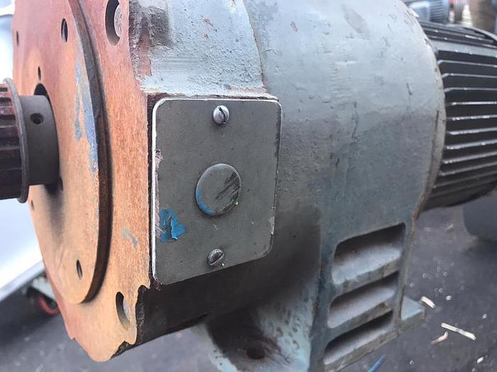 Used INDUSTRIAL VACUUM PUMP 5 HP WER ED40FC21M500-4 !