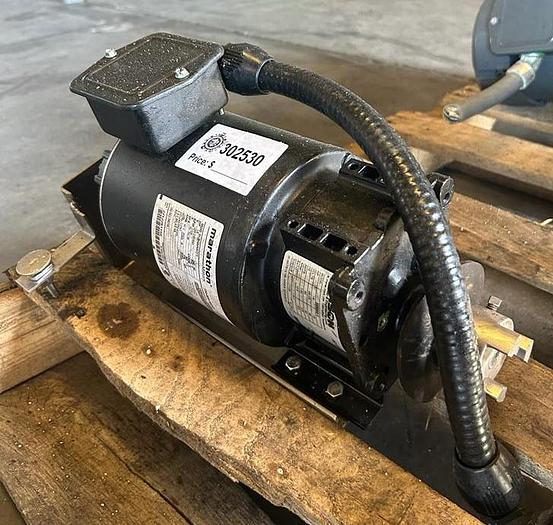 Used MARATHON/BISON GEARMOTOR 1/6 HP; 220-230/460V; 1725 RPM; 5K39QNA007FY; 328002-1 !