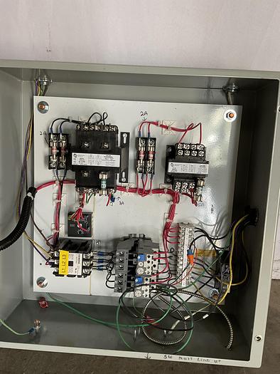 Used HAMMOND INDUSTRIAL CONTROL PANEL ENCLOSURE, A-825