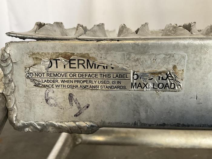 Used COTTERMAN STARIONARY WORK PLATFORM STEEL !