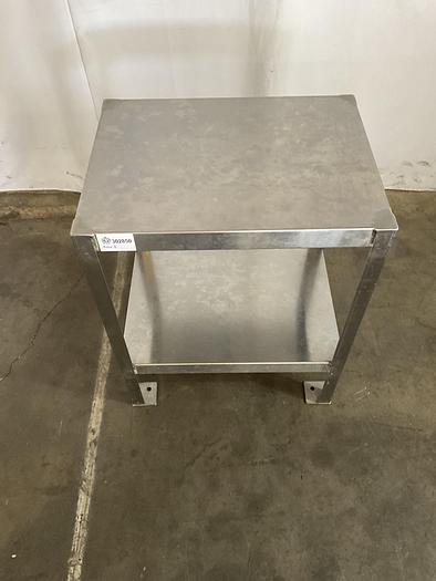 Used 2FT STAINLESS STEEL EQUIPMENT STAND