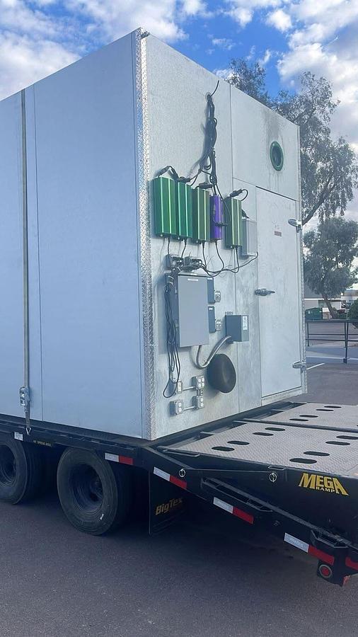 Used 20 FT WALKING COOLER BOX, PORTABLE OR STATIONARY