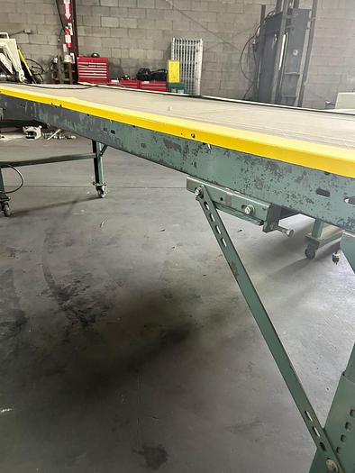 Used HYTROL SLIDE BED BELT CONVEYOR