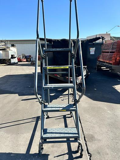 Used BALLYMORE 5 STEP ROLLING LADDER