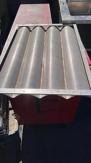 Used ALUMINUM BAGUETTE PAN WITH 4 SLOTS !