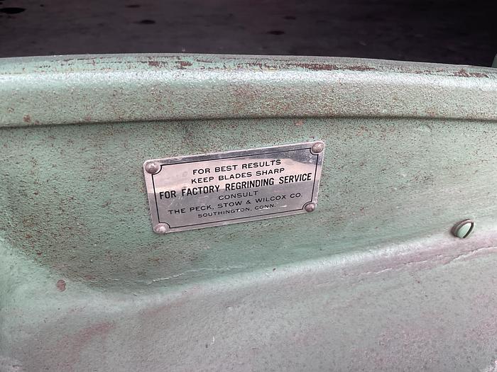 Used PECK, STOW & WILCOX SHEET METAL SHEAR, 137-L !