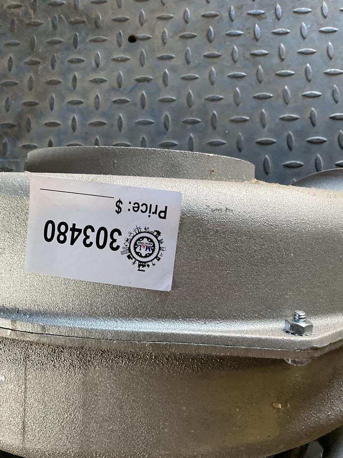 Used AMERICAN FAN CO. SC-800 INDUSTRIAL CENTRIFUGAL BLOWER WITH MARATHON MOTOR – 1/2 HP, 208–230/460V, 3-PHASE