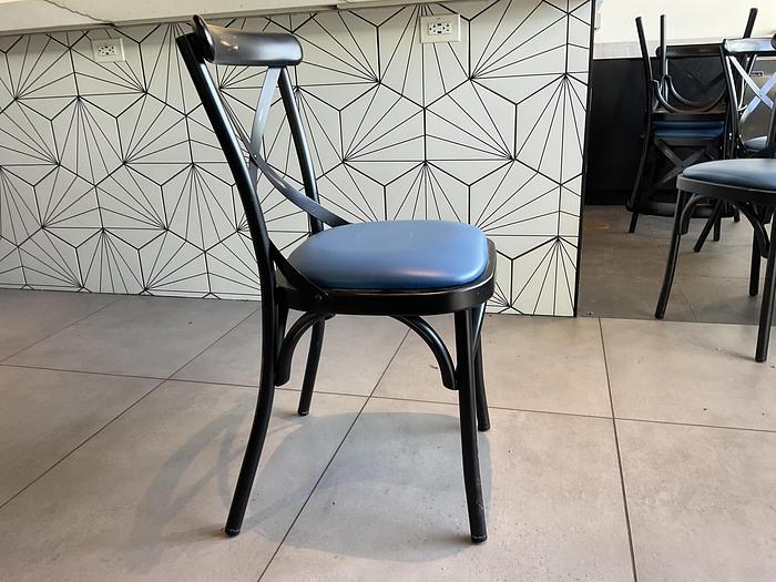 Used CROSS BACK DINNING CHAIR ANTIQUE !