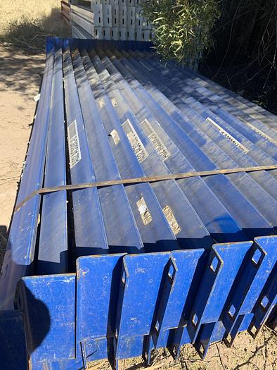 Used 9' LONG STRUCTURAL BEAMS FOR PALLET RACKING !